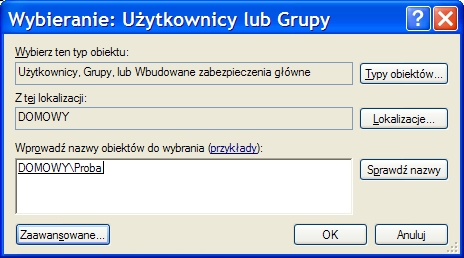 Windows XP - blokowanie dostępu do aplikacji
